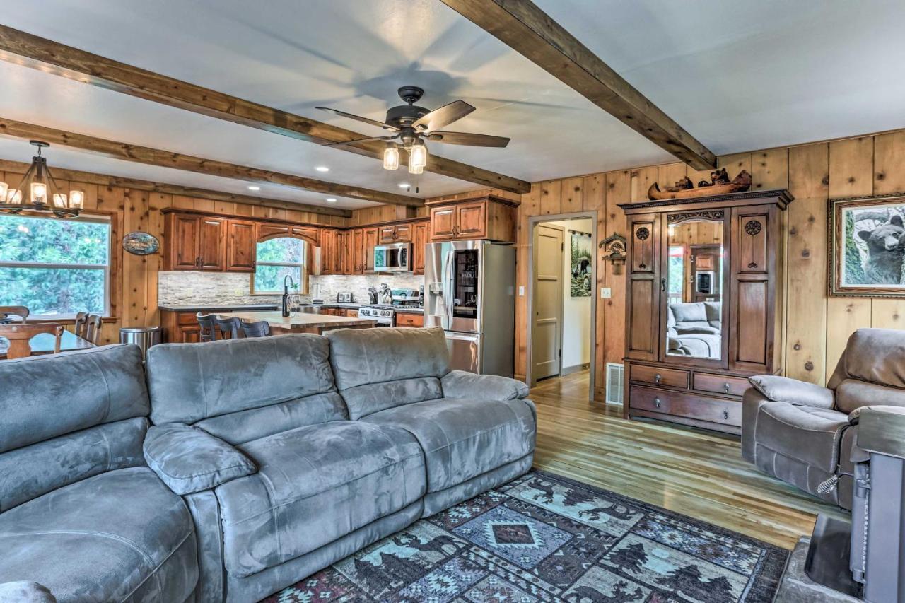 Rustic Oakhurst Retreat Less Than 4 Mi To Bass Lake! Vila Exterior foto