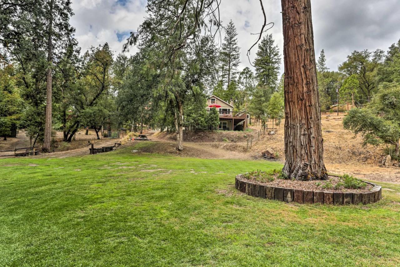 Rustic Oakhurst Retreat Less Than 4 Mi To Bass Lake! Vila Exterior foto