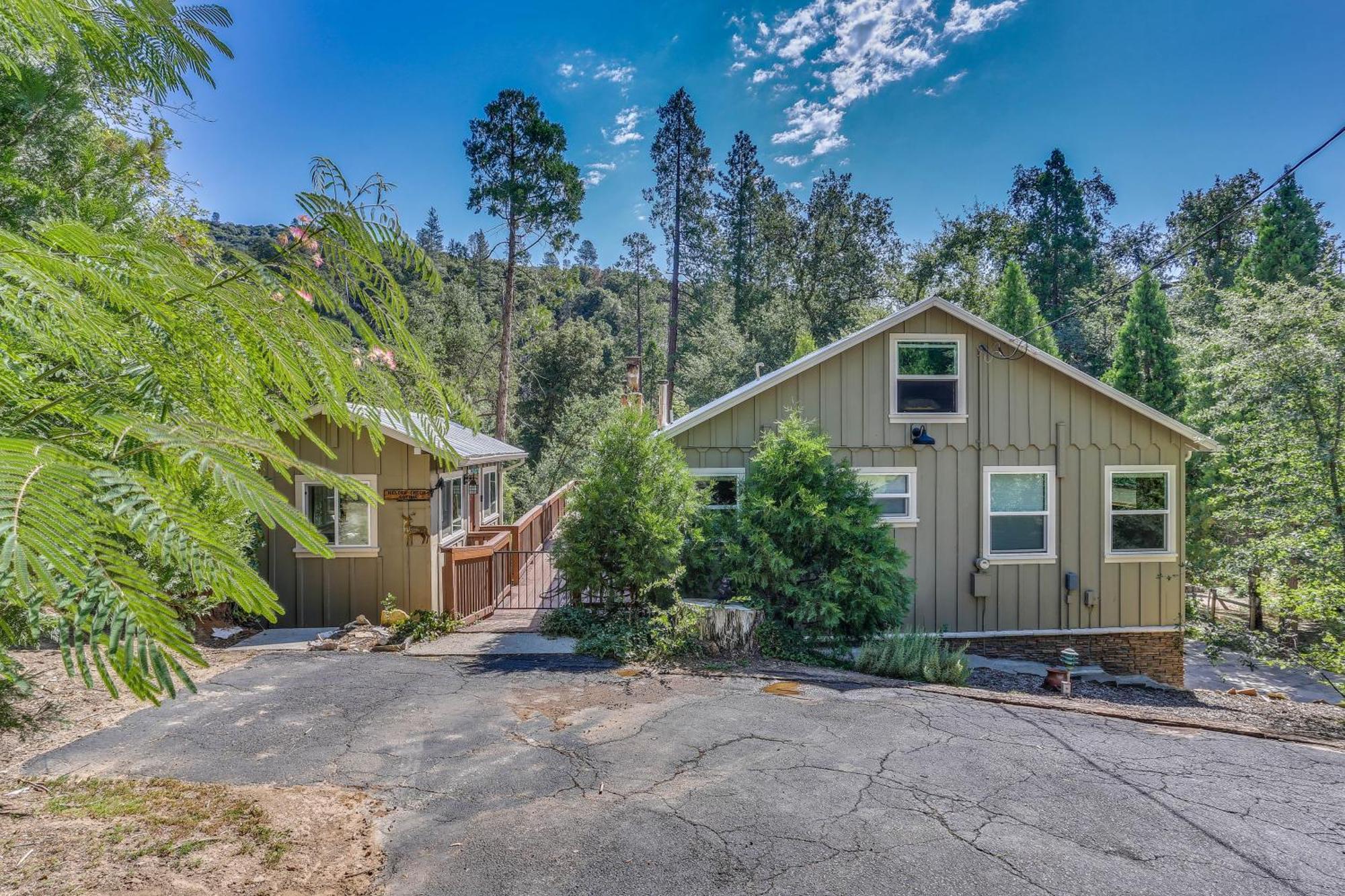 Rustic Oakhurst Retreat Less Than 4 Mi To Bass Lake! Vila Exterior foto