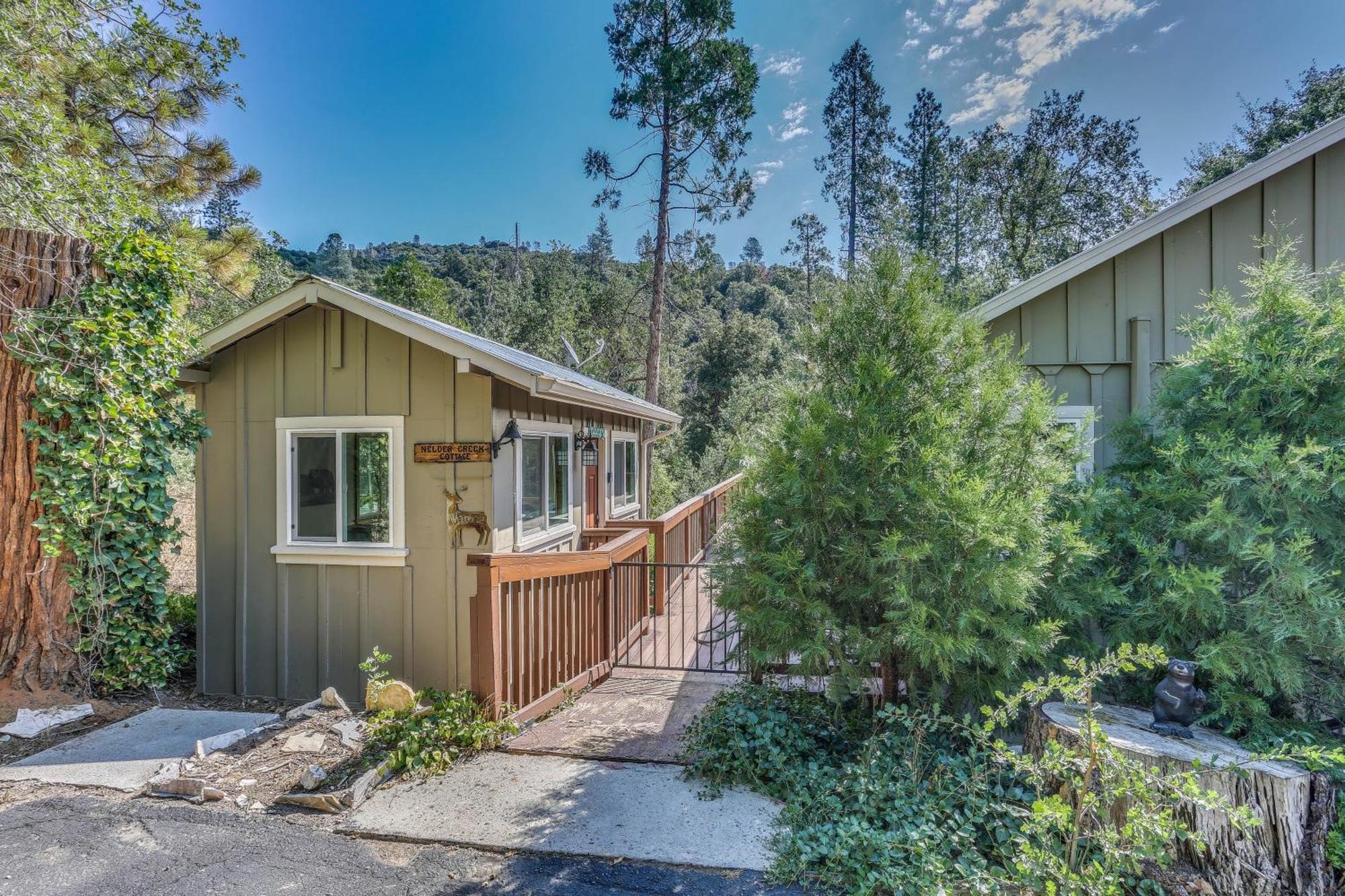 Rustic Oakhurst Retreat Less Than 4 Mi To Bass Lake! Vila Exterior foto